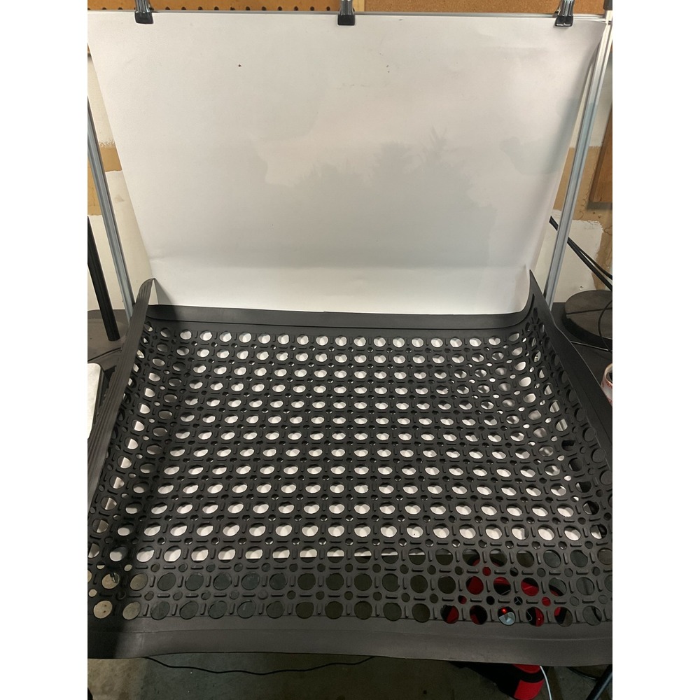24" x 36" Restaurant Floor Mats, Non-Slip, Grease Resistant Rubber Drainage Mat